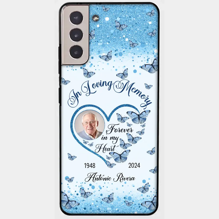 In Loving Memories - Personalized Custom Phone Case - Memorial Gift