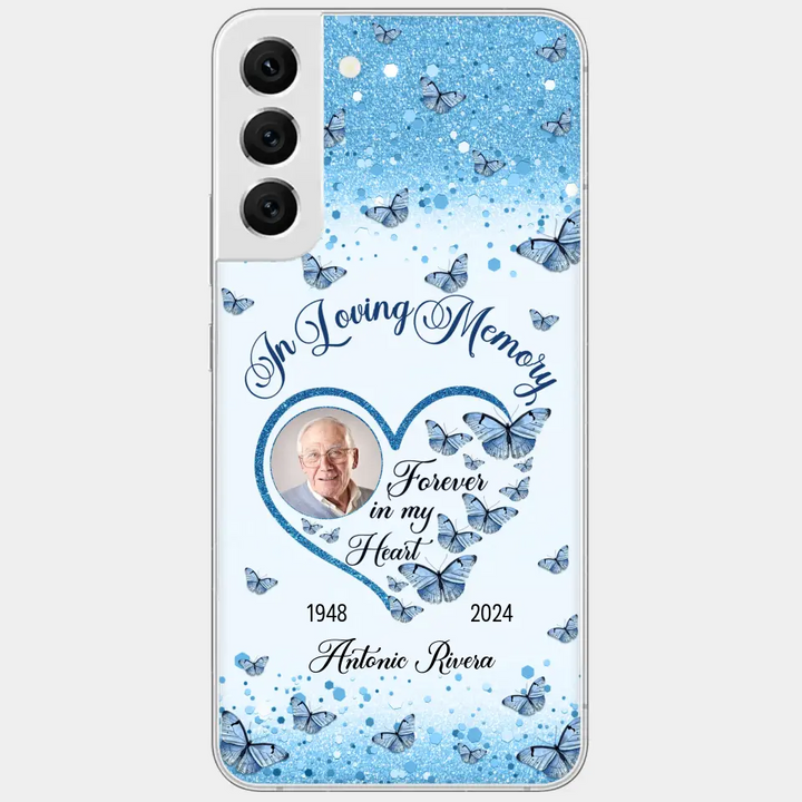 In Loving Memories - Personalized Custom Phone Case - Memorial Gift