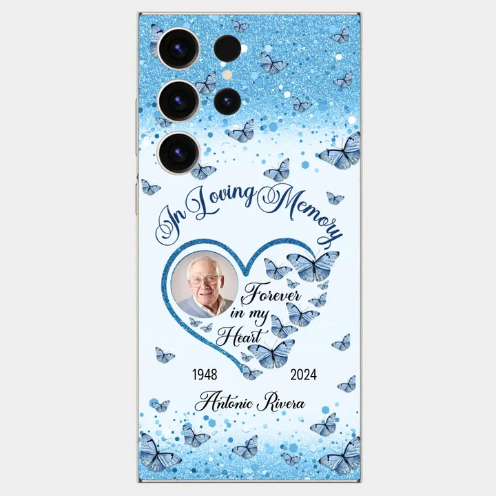 In Loving Memories - Personalized Custom Phone Case - Memorial Gift