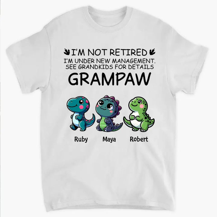 Professional Grandpa - Personalized Custom T-shirt - Father's Day Gift For Grandpa, Dad