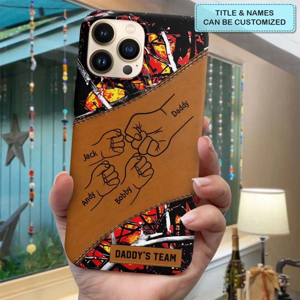 Best Dad Ever - Personalized Custom Phone Case - Father's Day Gift For Dad