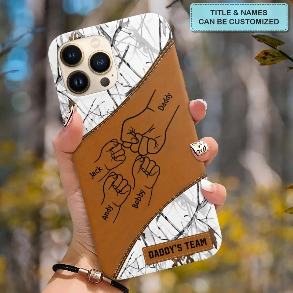Best Dad Ever - Personalized Custom Phone Case - Father's Day Gift For Dad