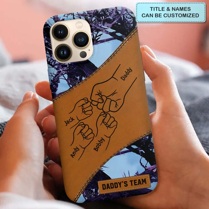Best Dad Ever - Personalized Custom Phone Case - Father's Day Gift For Dad