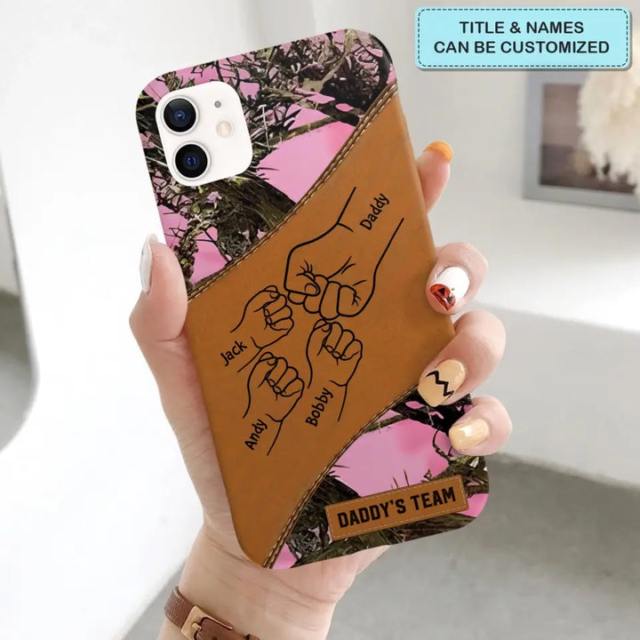 Best Dad Ever - Personalized Custom Phone Case - Father's Day Gift For Dad
