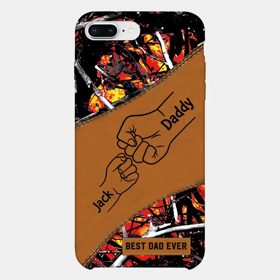 Best Dad Ever - Personalized Custom Phone Case - Father's Day Gift For Dad