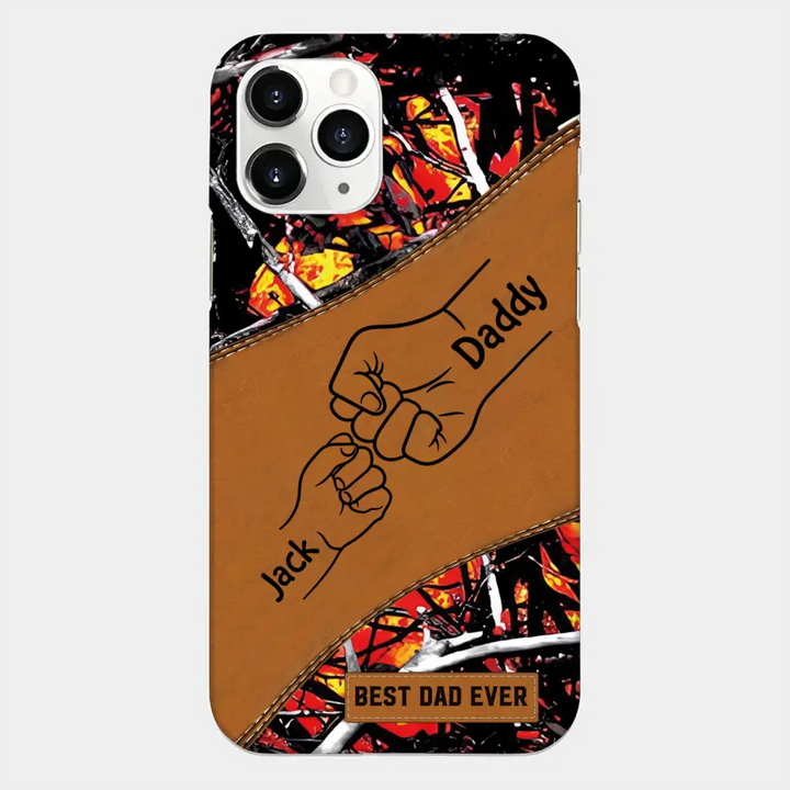 Best Dad Ever - Personalized Custom Phone Case - Father's Day Gift For Dad