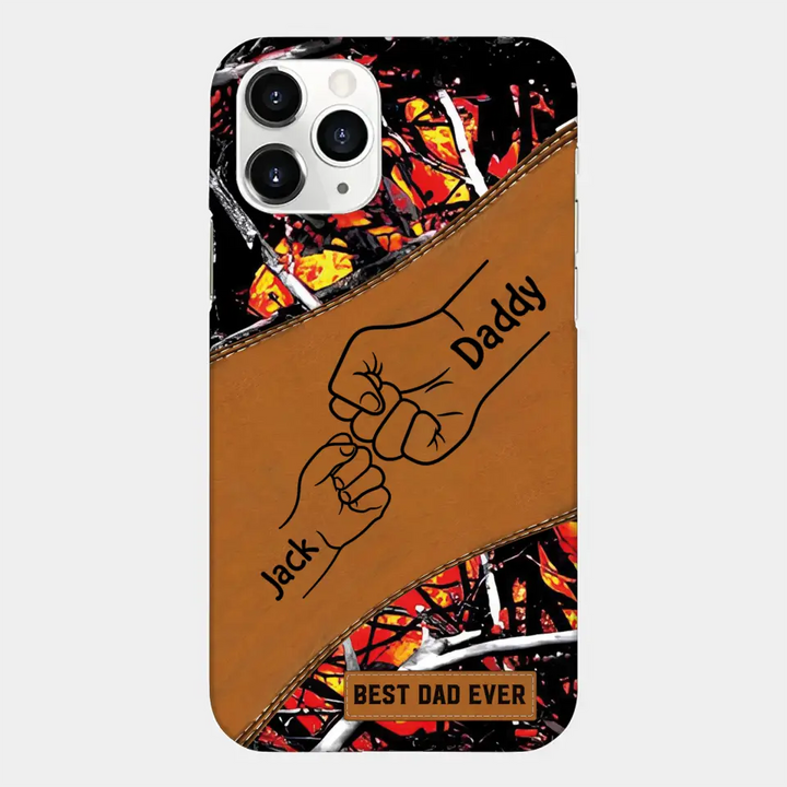 Best Dad Ever - Personalized Custom Phone Case - Father's Day Gift For Dad