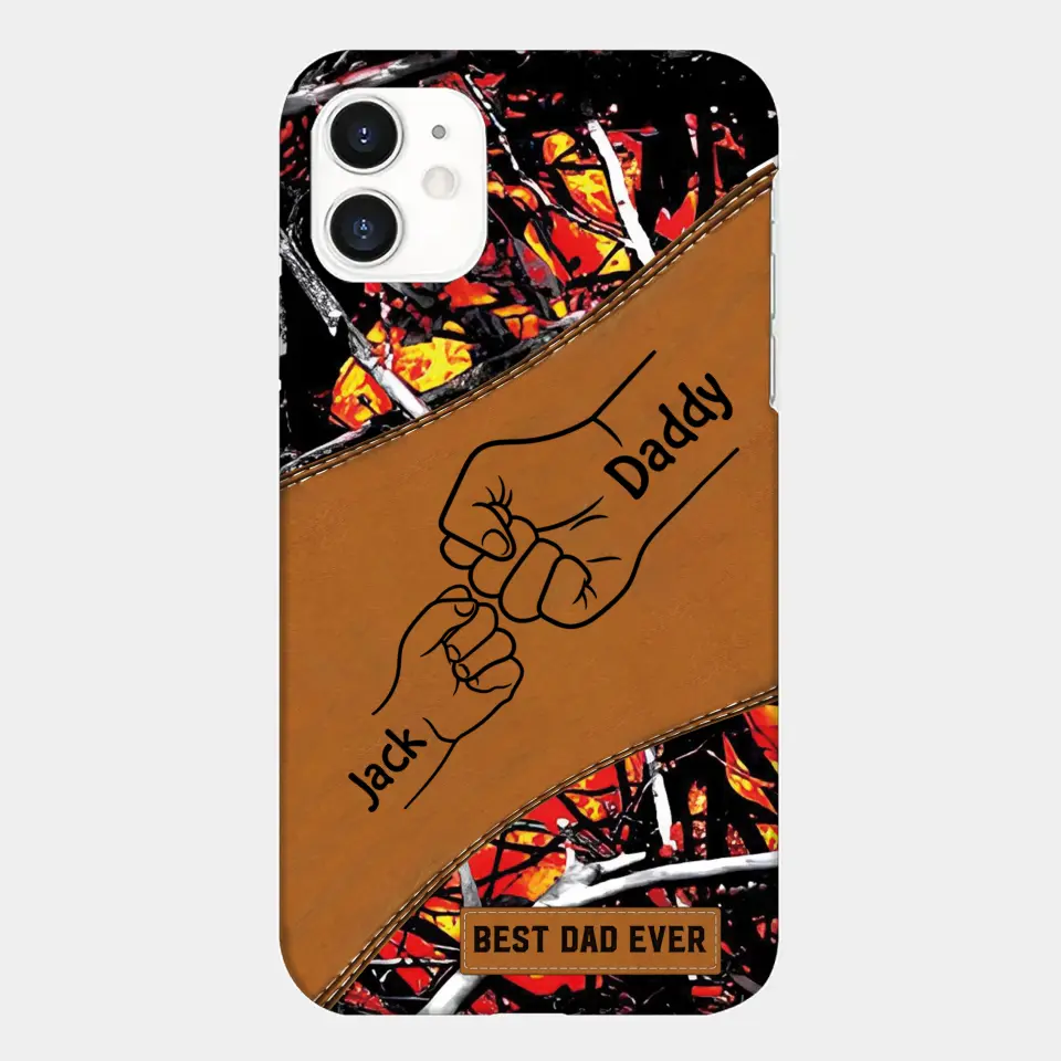 Best Dad Ever - Personalized Custom Phone Case - Father's Day Gift For Dad