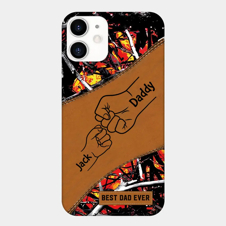 Best Dad Ever - Personalized Custom Phone Case - Father's Day Gift For Dad
