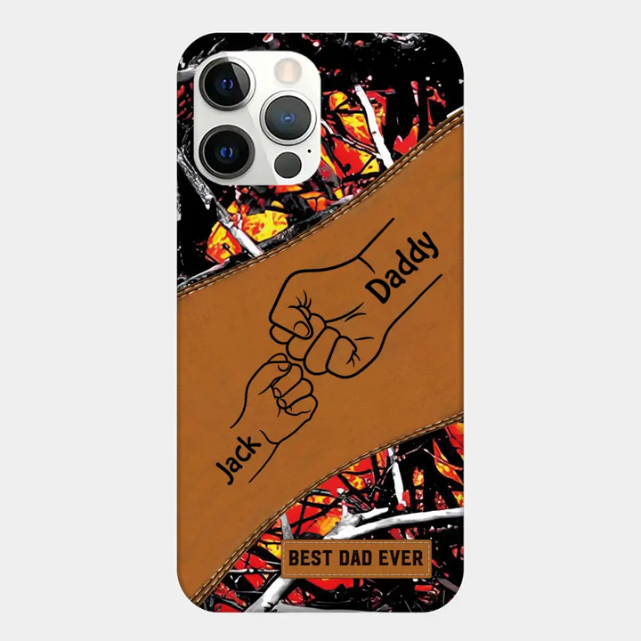 Best Dad Ever - Personalized Custom Phone Case - Father's Day Gift For Dad