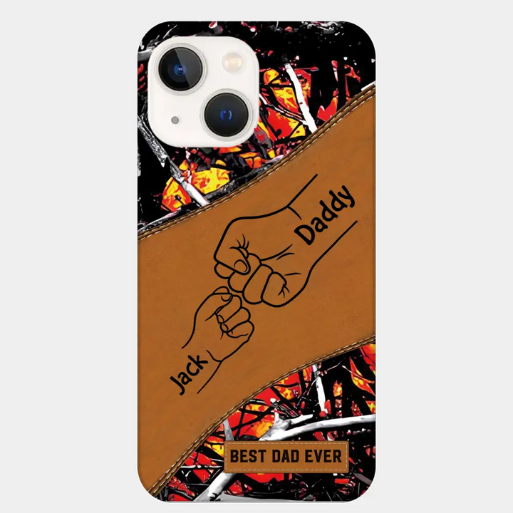 Best Dad Ever - Personalized Custom Phone Case - Father's Day Gift For Dad