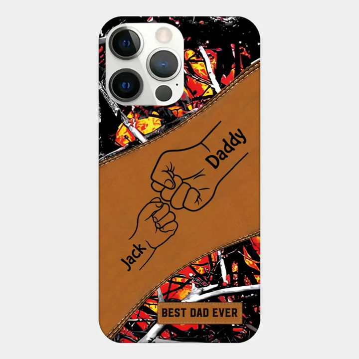 Best Dad Ever - Personalized Custom Phone Case - Father's Day Gift For Dad