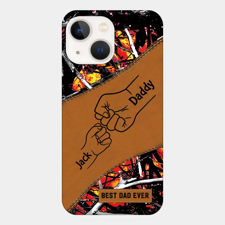 Best Dad Ever - Personalized Custom Phone Case - Father's Day Gift For Dad