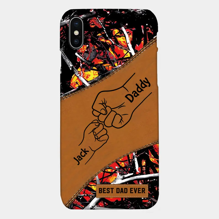 Best Dad Ever - Personalized Custom Phone Case - Father's Day Gift For Dad
