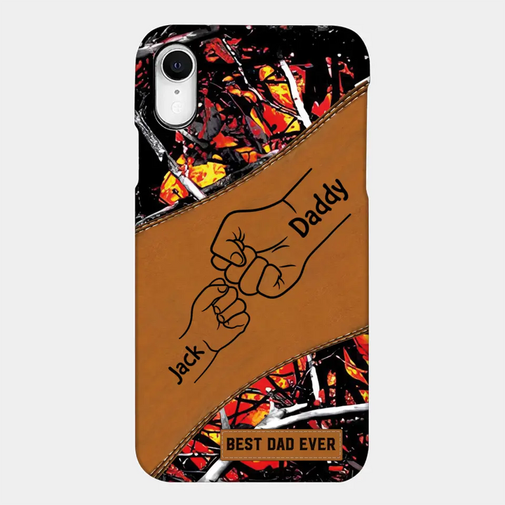 Best Dad Ever - Personalized Custom Phone Case - Father's Day Gift For Dad