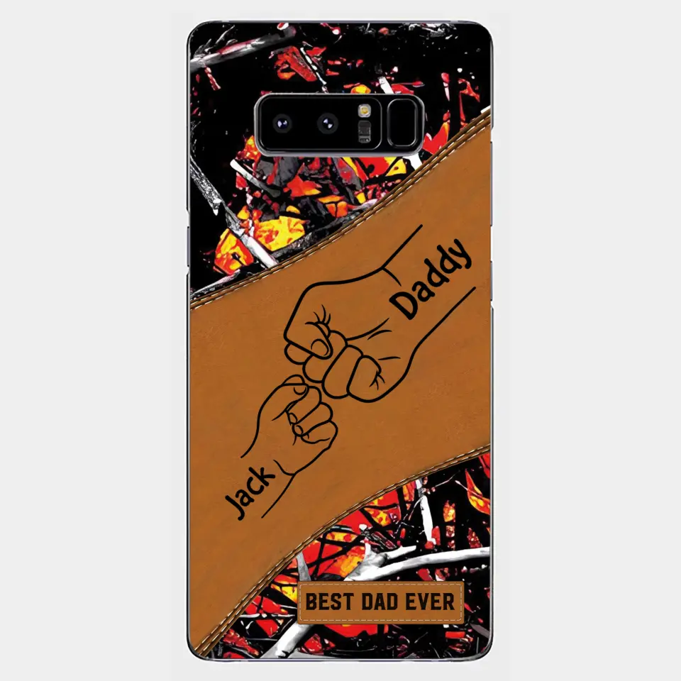 Best Dad Ever - Personalized Custom Phone Case - Father's Day Gift For Dad