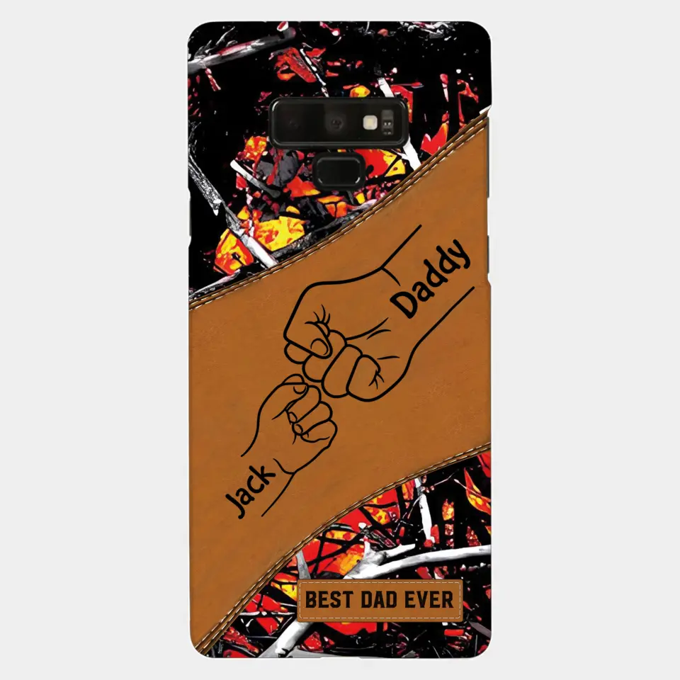 Best Dad Ever - Personalized Custom Phone Case - Father's Day Gift For Dad