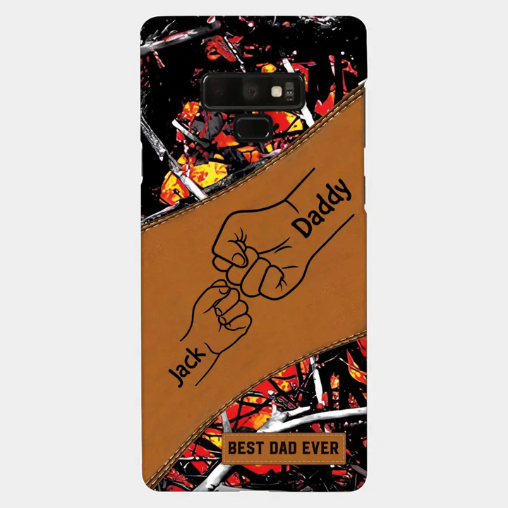 Best Dad Ever - Personalized Custom Phone Case - Father's Day Gift For Dad