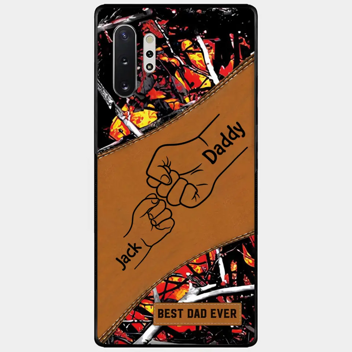 Best Dad Ever - Personalized Custom Phone Case - Father's Day Gift For Dad