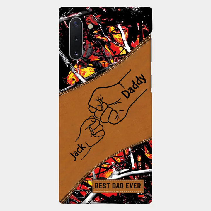Best Dad Ever - Personalized Custom Phone Case - Father's Day Gift For Dad