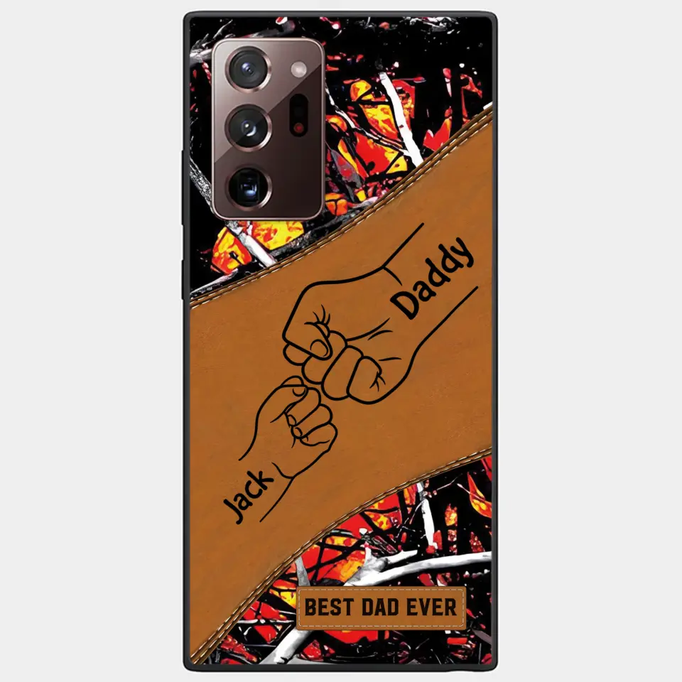 Best Dad Ever - Personalized Custom Phone Case - Father's Day Gift For Dad