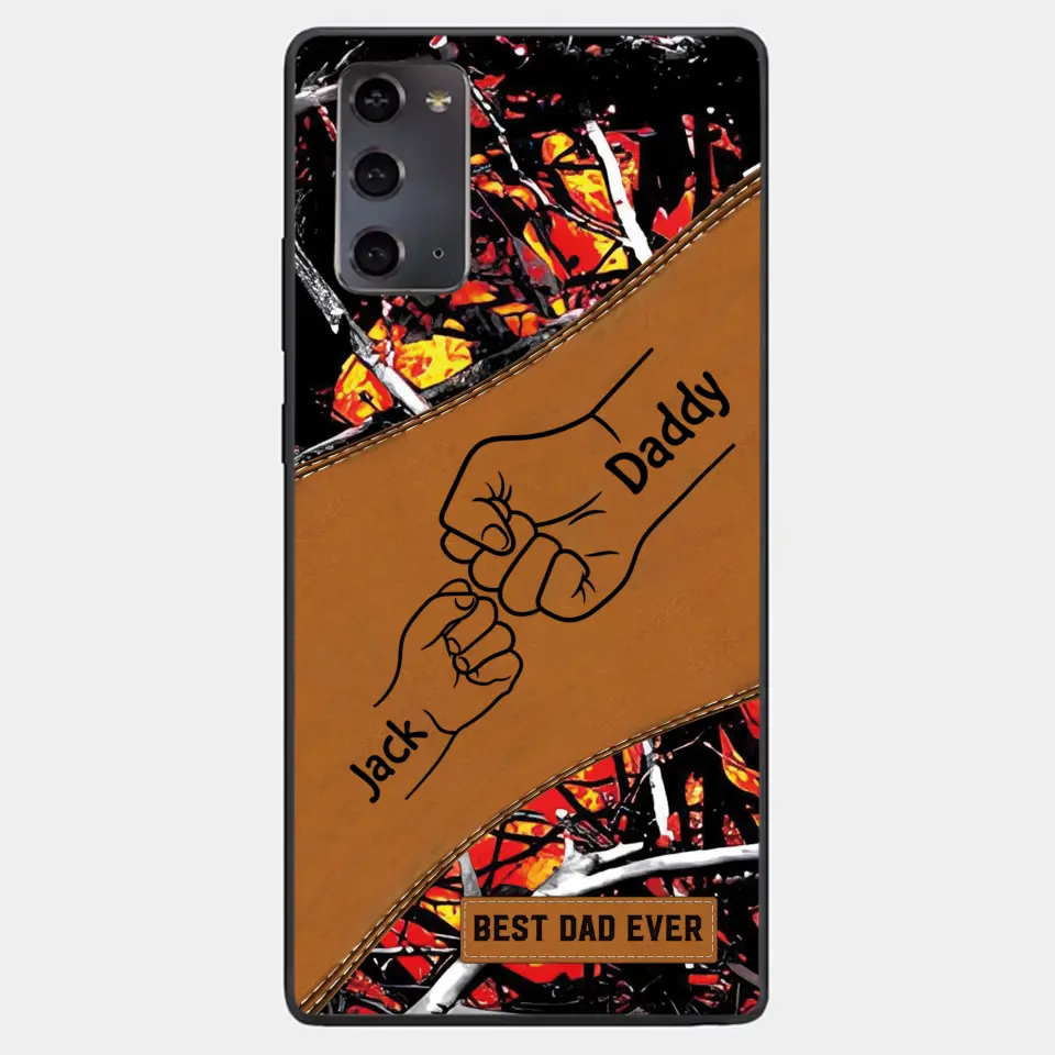 Best Dad Ever - Personalized Custom Phone Case - Father's Day Gift For Dad