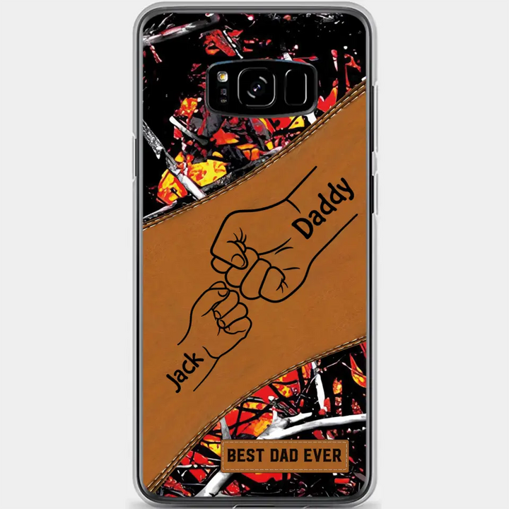 Best Dad Ever - Personalized Custom Phone Case - Father's Day Gift For Dad