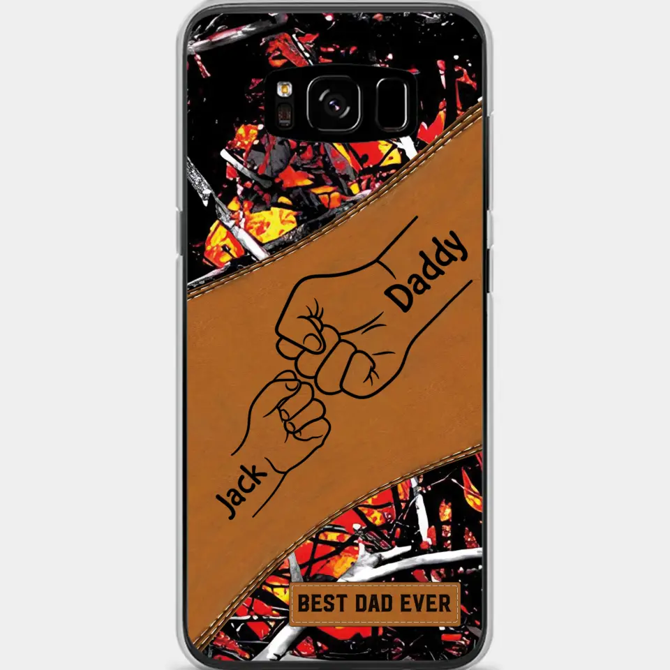 Best Dad Ever - Personalized Custom Phone Case - Father's Day Gift For Dad