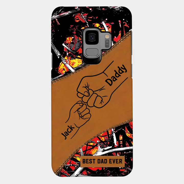 Best Dad Ever - Personalized Custom Phone Case - Father's Day Gift For Dad