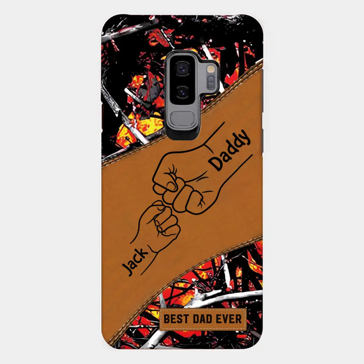 Best Dad Ever - Personalized Custom Phone Case - Father's Day Gift For Dad