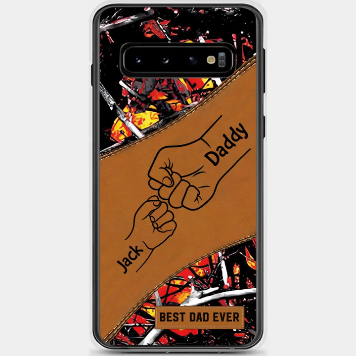 Best Dad Ever - Personalized Custom Phone Case - Father's Day Gift For Dad