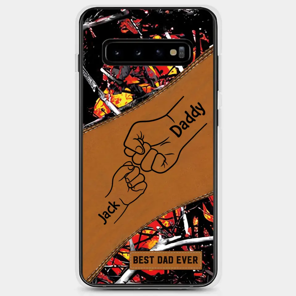 Best Dad Ever - Personalized Custom Phone Case - Father's Day Gift For Dad