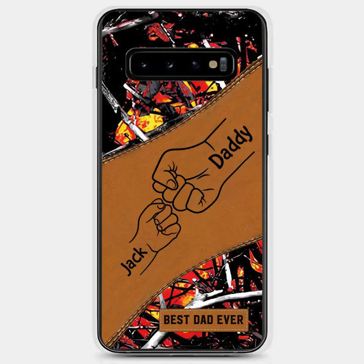 Best Dad Ever - Personalized Custom Phone Case - Father's Day Gift For Dad