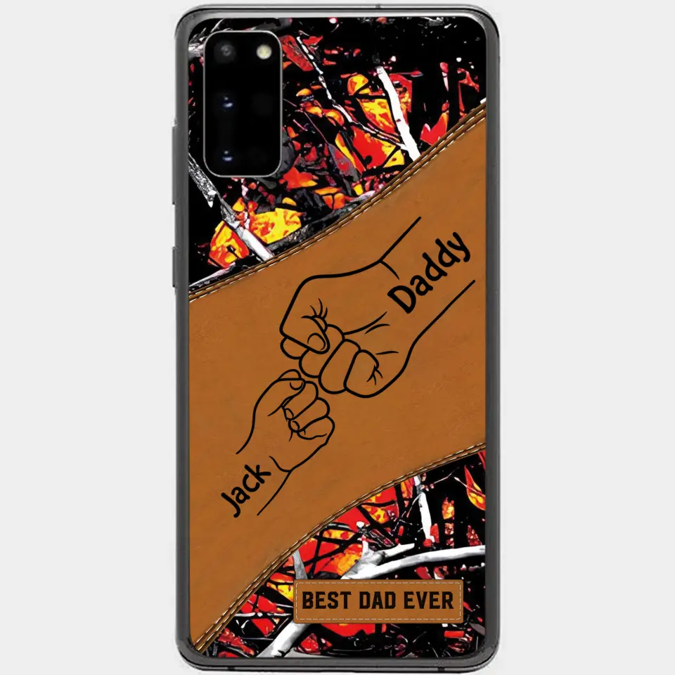 Best Dad Ever - Personalized Custom Phone Case - Father's Day Gift For Dad