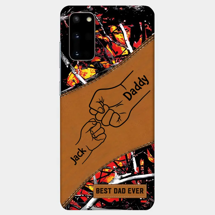 Best Dad Ever - Personalized Custom Phone Case - Father's Day Gift For Dad