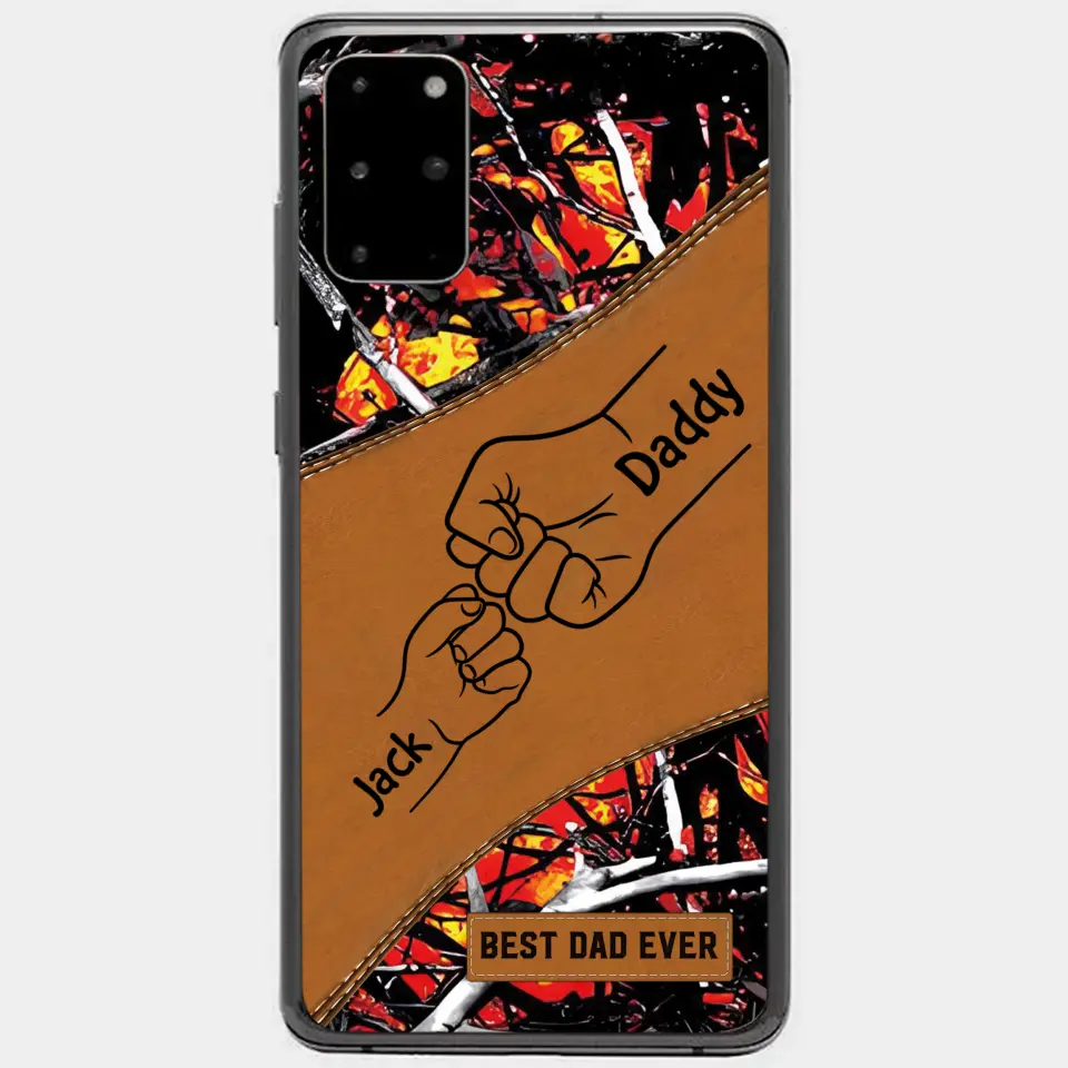 Best Dad Ever - Personalized Custom Phone Case - Father's Day Gift For Dad