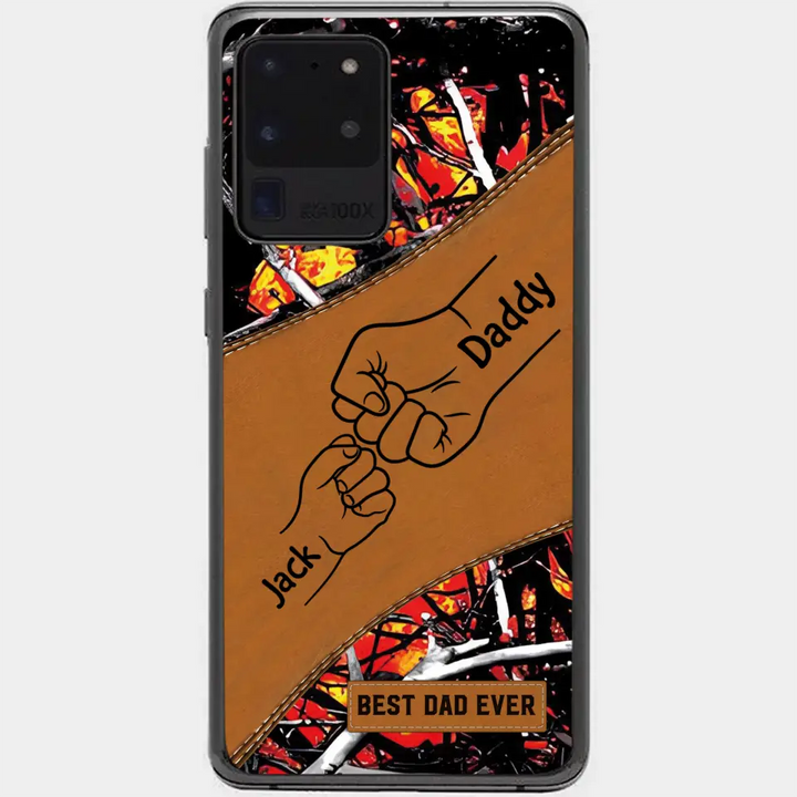 Best Dad Ever - Personalized Custom Phone Case - Father's Day Gift For Dad