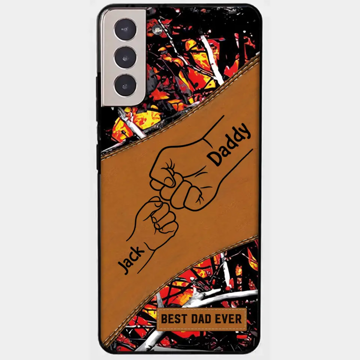 Best Dad Ever - Personalized Custom Phone Case - Father's Day Gift For Dad