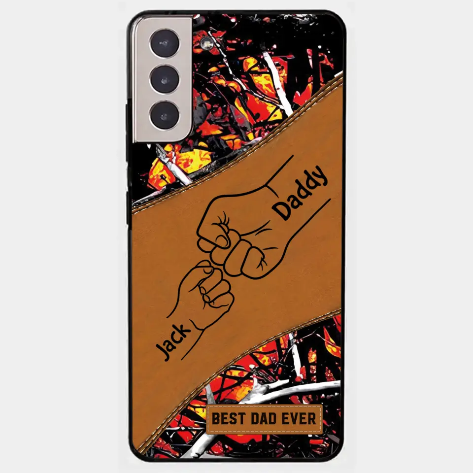 Best Dad Ever - Personalized Custom Phone Case - Father's Day Gift For Dad