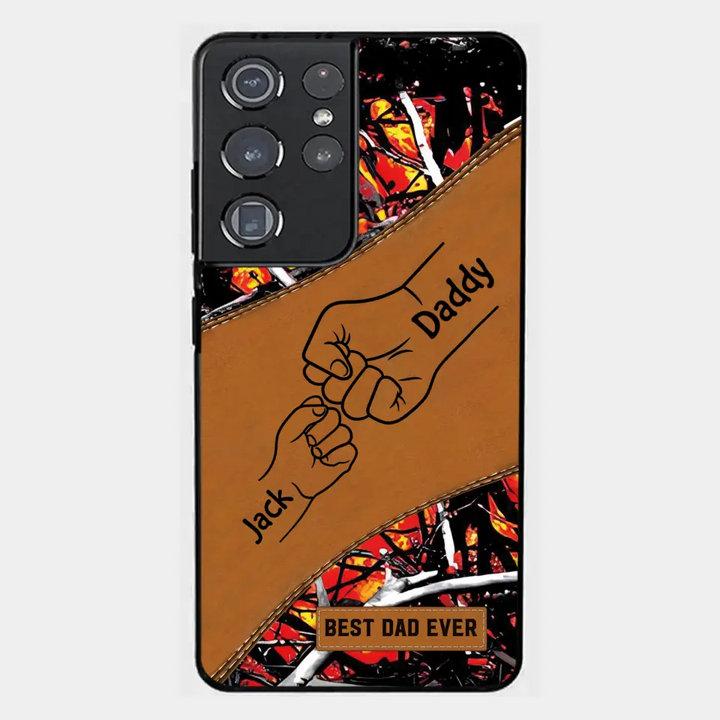 Best Dad Ever - Personalized Custom Phone Case - Father's Day Gift For Dad