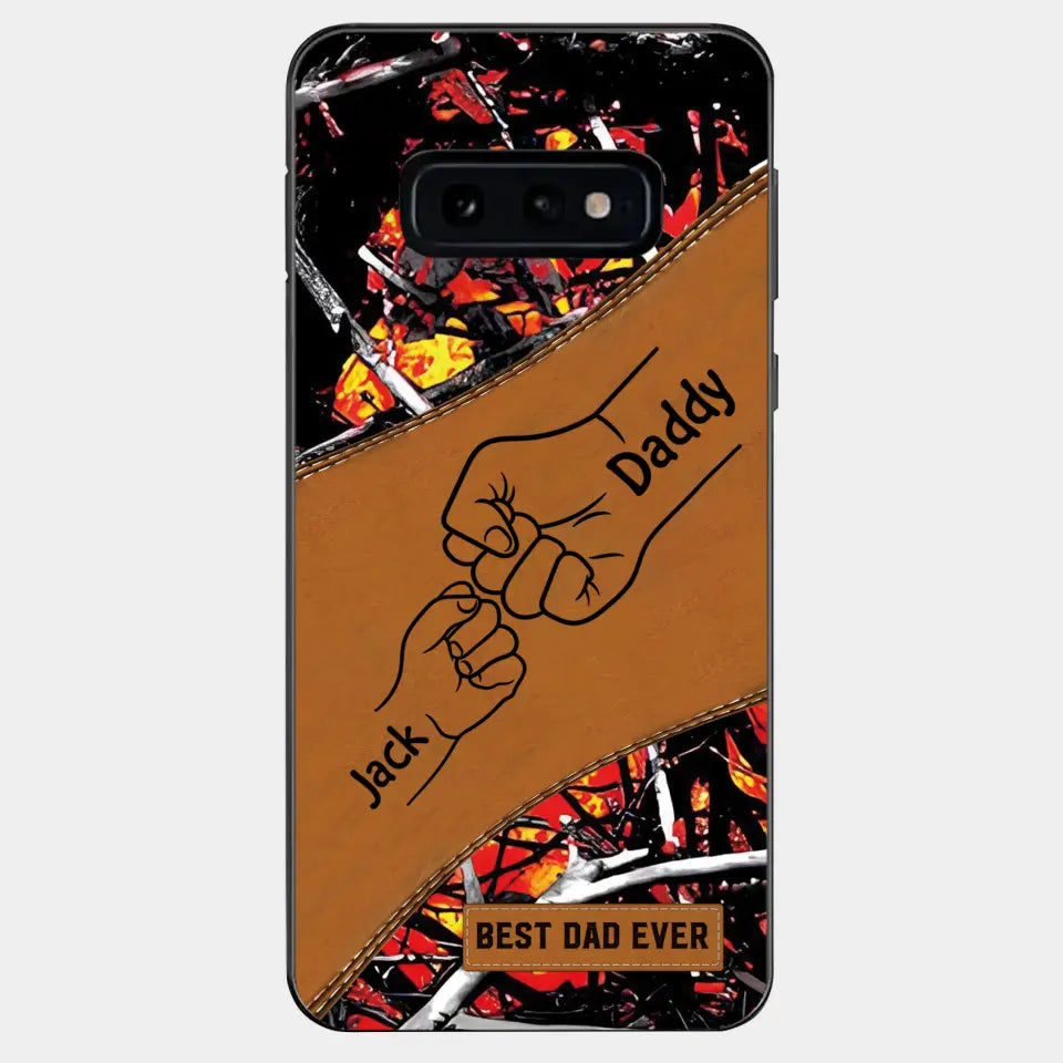 Best Dad Ever - Personalized Custom Phone Case - Father's Day Gift For Dad