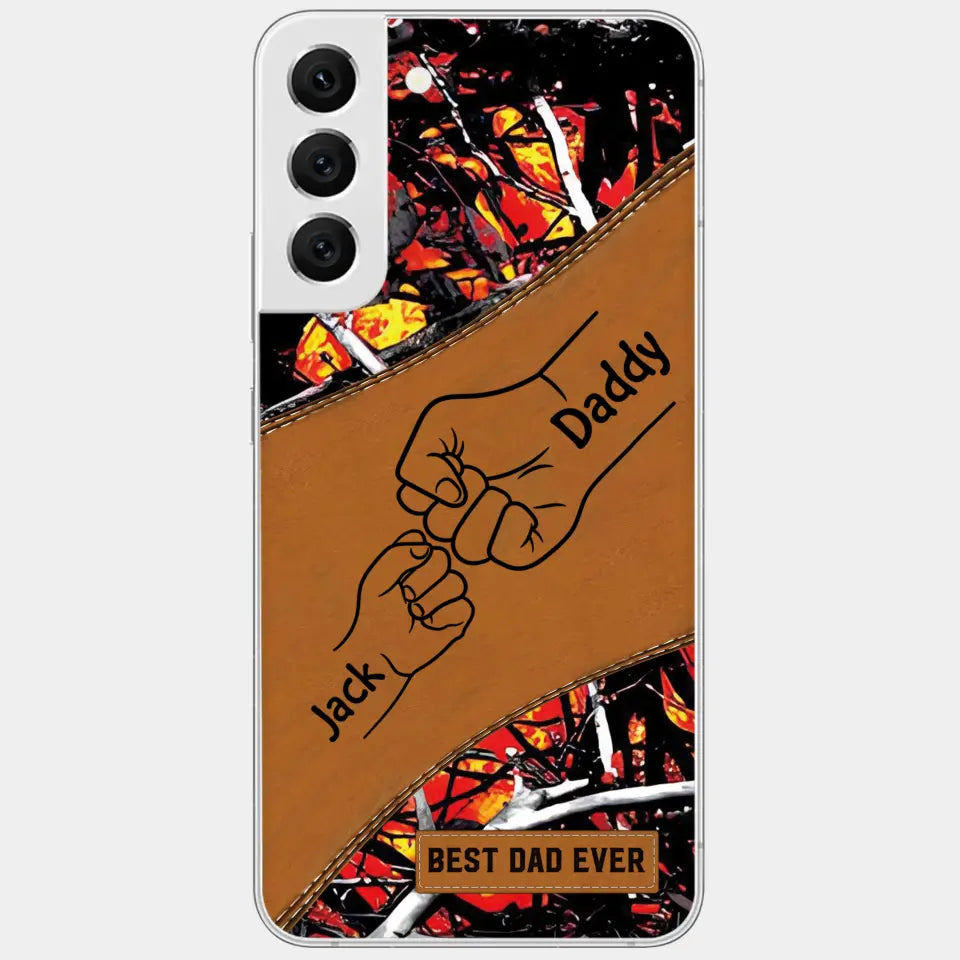 Best Dad Ever - Personalized Custom Phone Case - Father's Day Gift For Dad