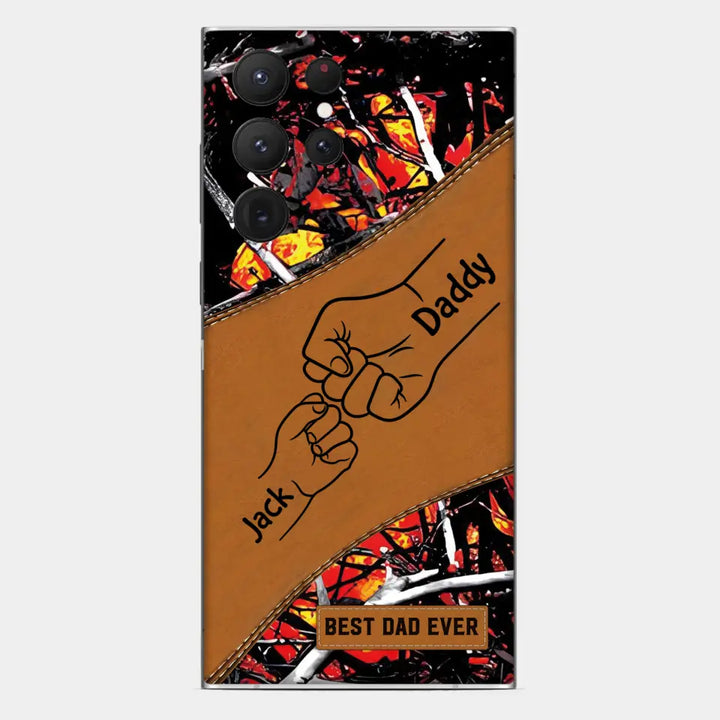 Best Dad Ever - Personalized Custom Phone Case - Father's Day Gift For Dad