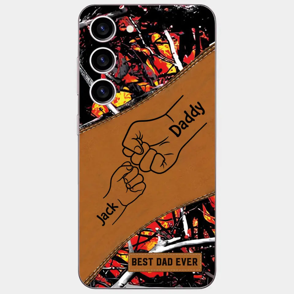 Best Dad Ever - Personalized Custom Phone Case - Father's Day Gift For Dad