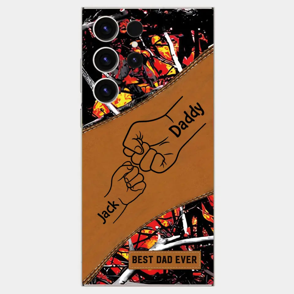 Best Dad Ever - Personalized Custom Phone Case - Father's Day Gift For Dad