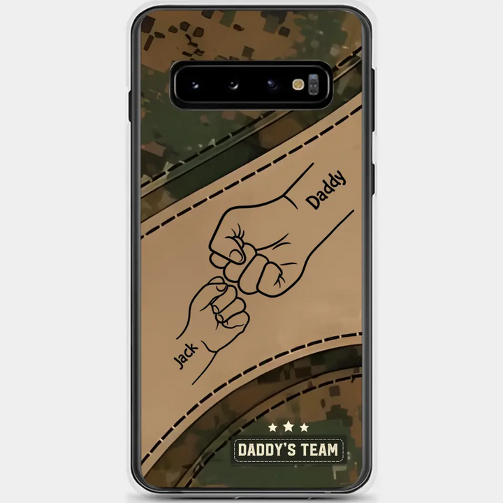 Best Dad Ever Camo Pattern - Personalized Custom Phone Case - Father's Day Gift For Dad