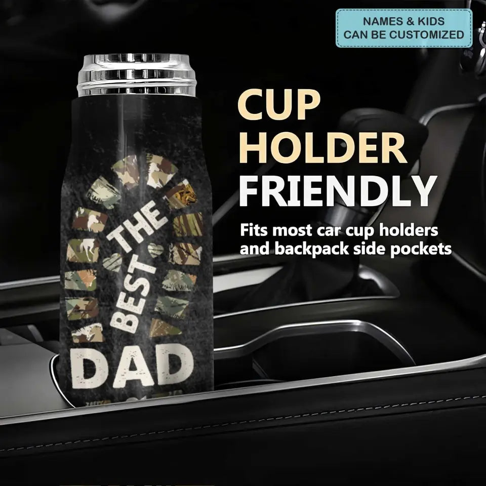 Best Dad Ever - Personalized Custom Bullet Tumbler - Father's Day Gift For Dad