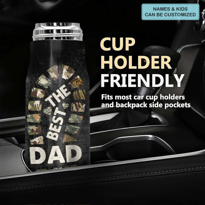 Best Dad Ever - Personalized Custom Bullet Tumbler - Father's Day Gift For Dad