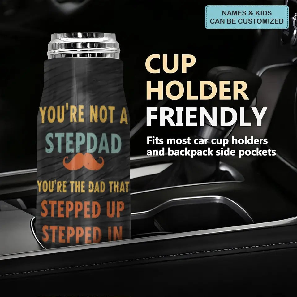 Stepdad Gift - Personalized Custom Bullet Tumbler - Father's Day Gift For Grandpa, Dad