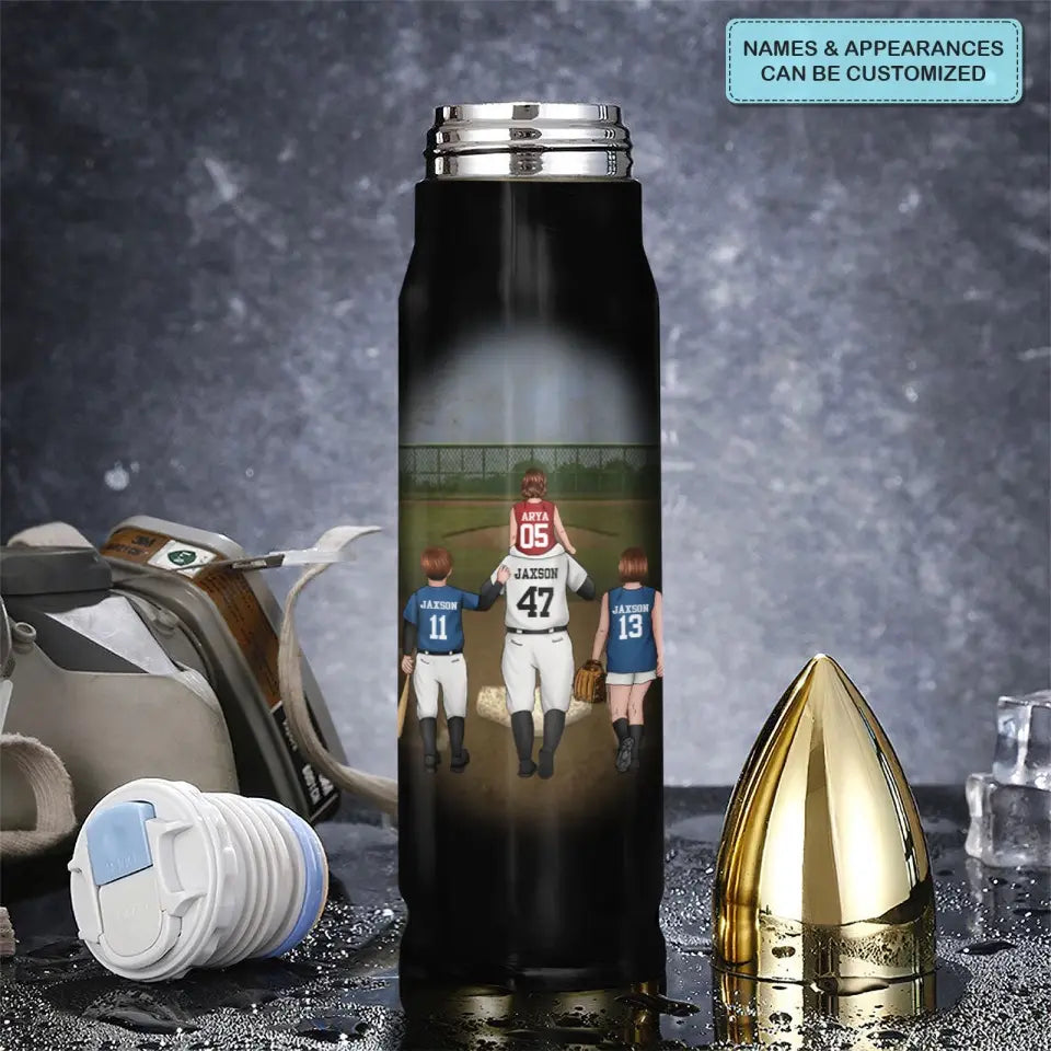 My Favorite Baseball Player - Personalized Custom Bullet Tumbler - Father's Day Gift For Dad